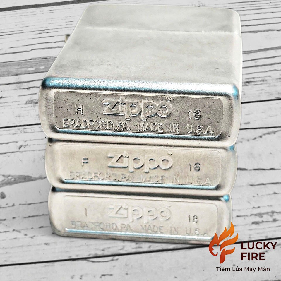 Vỏ Zippo Mạ Satin Mới Chính Hãng - Ảnh 3