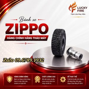 Bánh Xe Zippo Chính Hãng