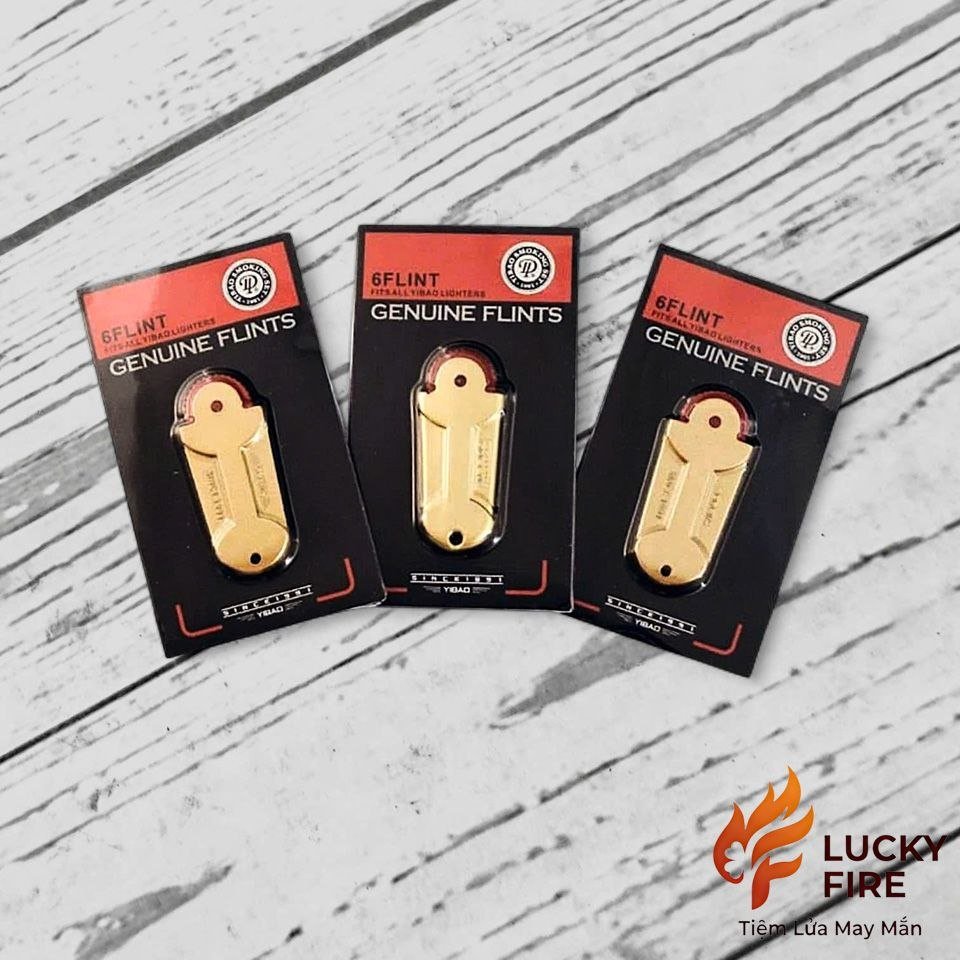 Đá Đen Quẹt Bic Chính Hãng YIBAO, Siêu Mềm Siêu Lửa - Ảnh 6