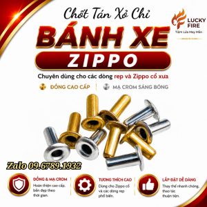 Chốt Tán Xỏ Chỉ Bánh Xe Zippo