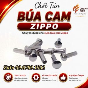 Chốt Tán Sắt Búa Cam Zippo