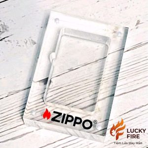 Alternative view of Hộp Mica Trong Suốt Nắp Nam Châm Trưng Bày Bảo Quản Zippo