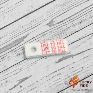 Alternative view of Miếng Chặn Xăng Zippo Chữ Đỏ Linh Kiện Thay Thế