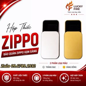 Hộp Thiếc Bảo Quản Zippo