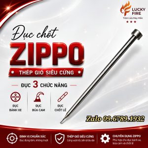 Cây Đục 3 Chức Năng Chuyên Dụng Cho Zippo