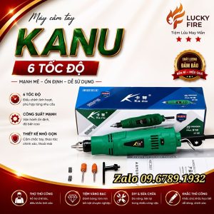 Máy Mài Mini Kanu Chính Hãng 6 Tốc Độ