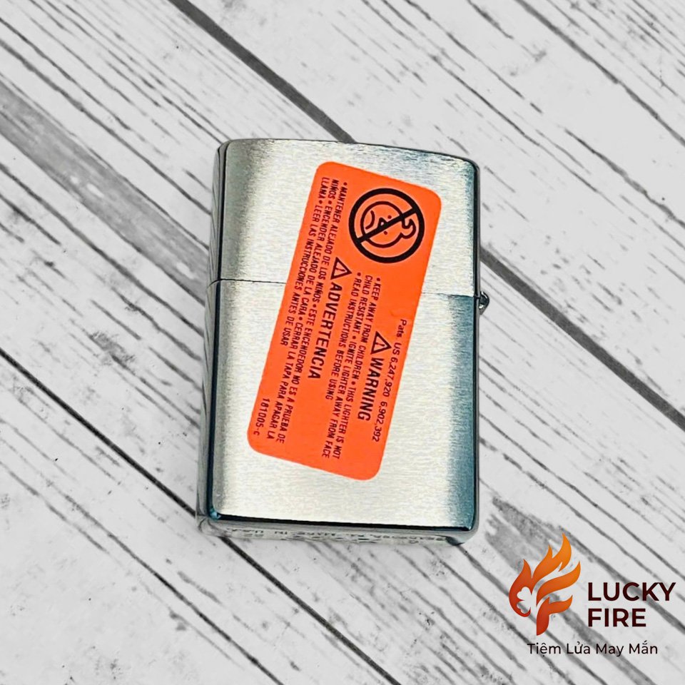 Tem Đỏ Zippo Nhập Khẩu Chính Hãng Chuẩn Zin Đời Số - Ảnh 2