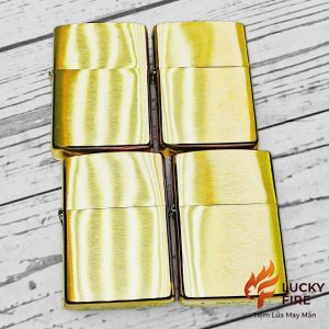 Alternative view of Vỏ Zippo Amor Brushed Brass Mỹ Chính Hãng (Chỉ Vỏ Không Kèm Ruột)