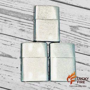 Alternative view of Vỏ Zippo Amor Brushed Chrome Mỹ Chính Hãng (Chỉ Bán Vỏ Không Kèm Ruột)