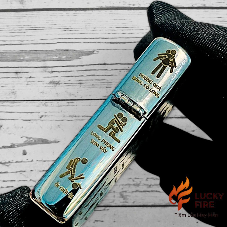Bật Lửa Zippo Mỹ Chính Hãng Khắc Full 5 Mặt Hình - Ảnh 5