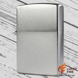 Alternative view of Bật Lửa Zippo Satin Chrome Mỹ Chính Hãng