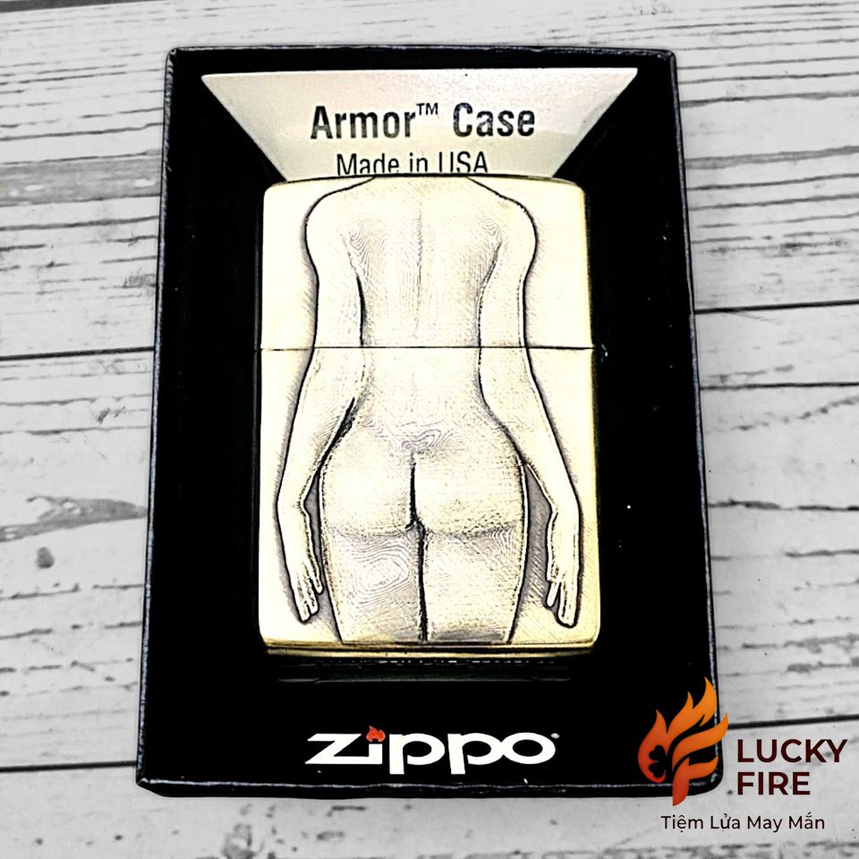 Bật Lửa Zippo Mỹ Chính Hãng Tôn Vinh Vẻ Đẹp Hình Thể Người Phụ Nữ - Ảnh 3
