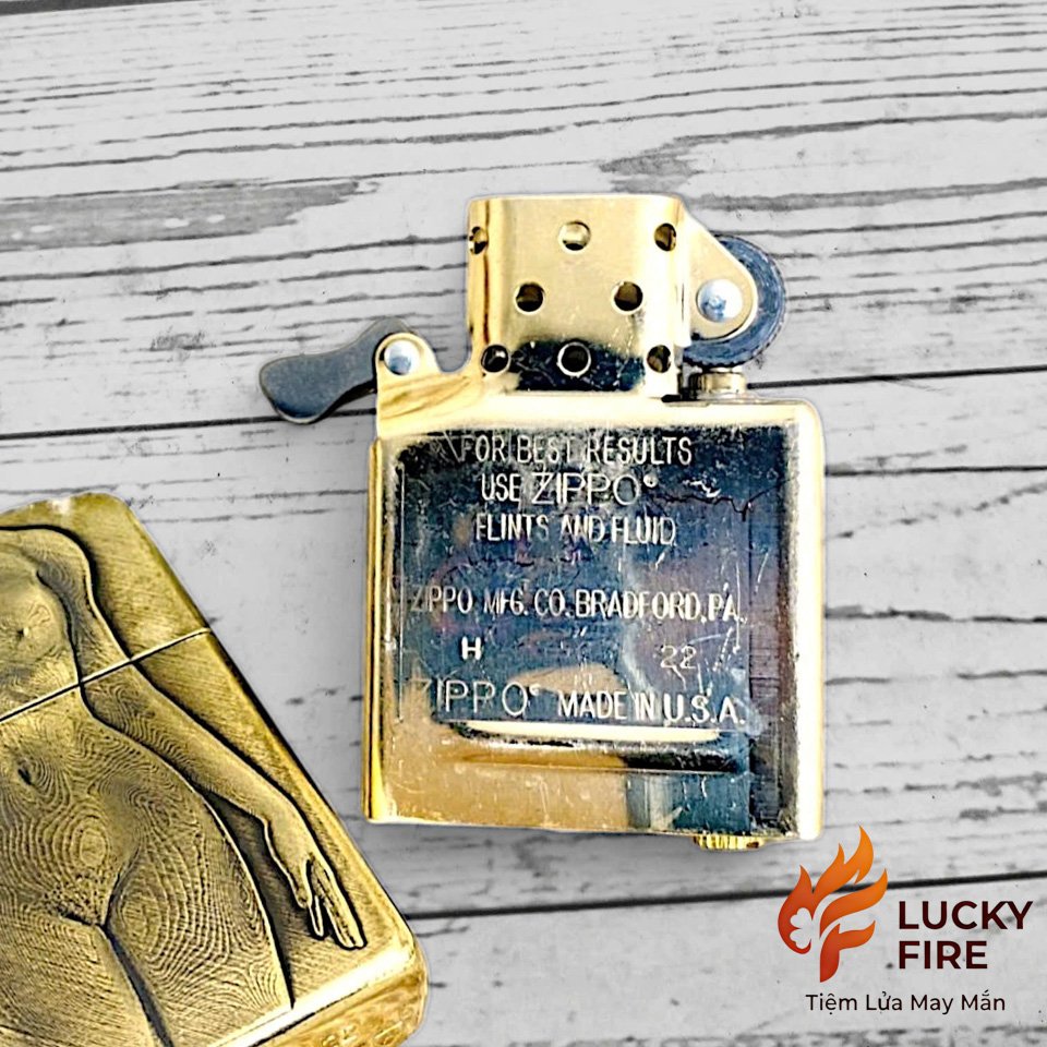 Bật Lửa Zippo Mỹ Chính Hãng Tôn Vinh Vẻ Đẹp Hình Thể Người Phụ Nữ - Ảnh 7