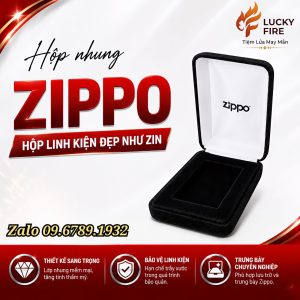Hộp Nhung Zippo Chuẩn Zin