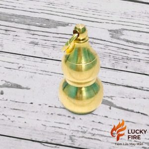 Alternative view of Hồ Lô Đồng Đựng Đá Zippo - Phong Thủy Tài Lộc