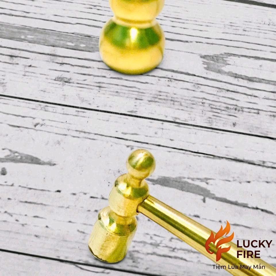 Búa Nam Châm Test Kim Loại Chất Liệu Đồng Thau - Ảnh 3
