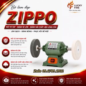 Bộ Vệ Sinh Zippo Chuyên Dụng Cho Thợ – Làm Sạch & Đánh Bóng Đỉnh Cao