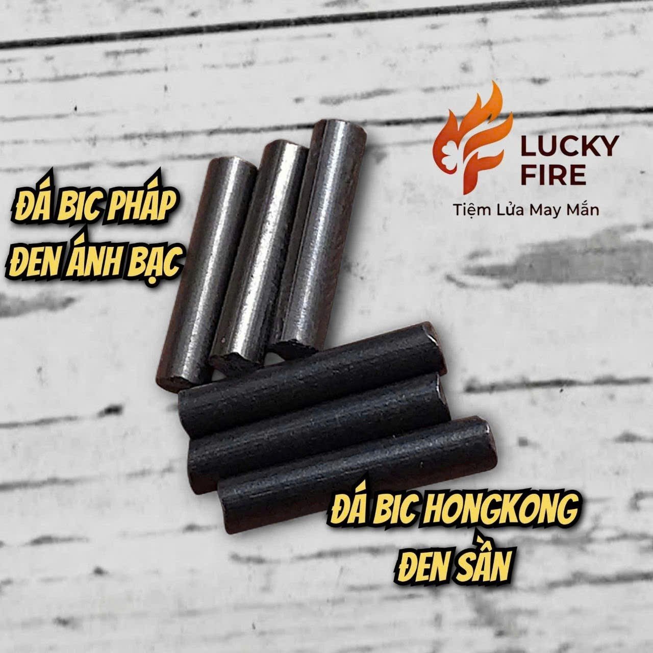 Đá Đen Quẹt BIC Pháp Cao Cấp - Ảnh 2