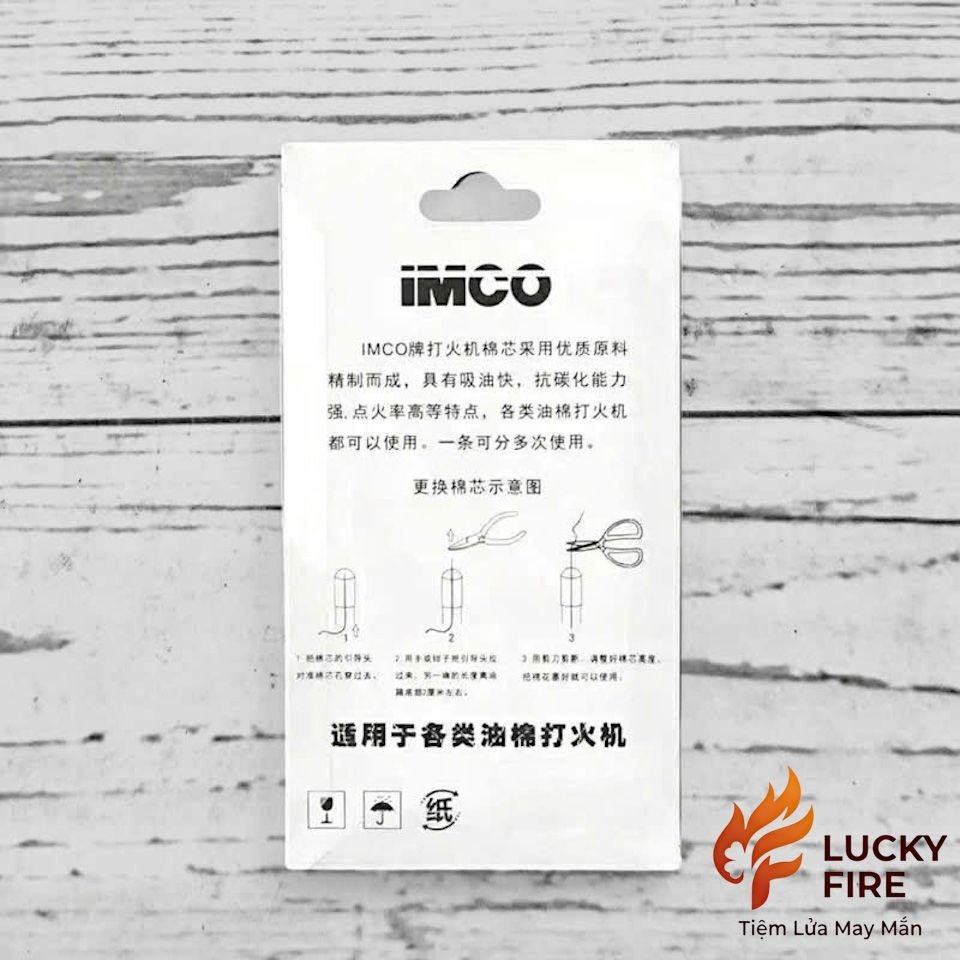 Tim Bấc IMCO Chính Hãng Chuyên Bật Lửa Xăng Đá Cối Và Cò Mổ - Ảnh 4