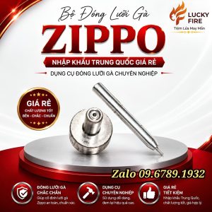 Bộ Đóng Tháo Lưỡi Gà Zippo Chuyên Dụng
