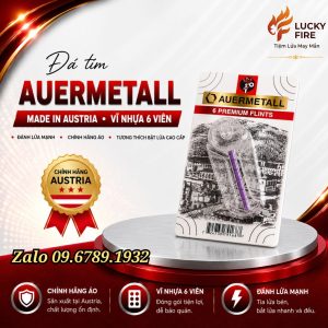 Vĩ Đá Tím Auermetall Chính Hãng 6 Viên Nhập Khẩu Từ Áo